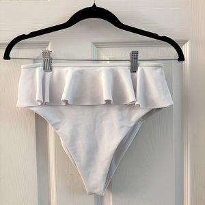 Beach Riot Daisy Bottom | White